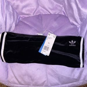 Adidas velvet tube top